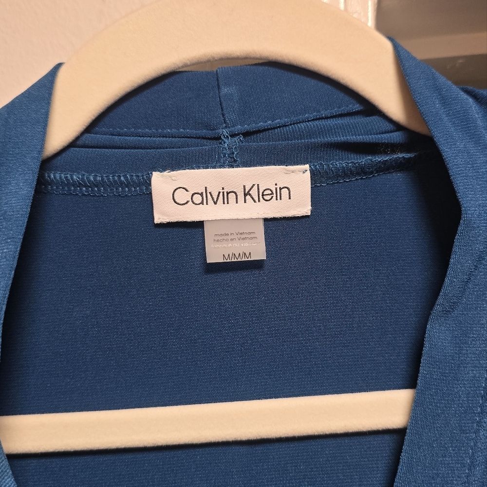 NWT Calvin Klein Womens teal Sleeveless Top - Picture 2 of 7